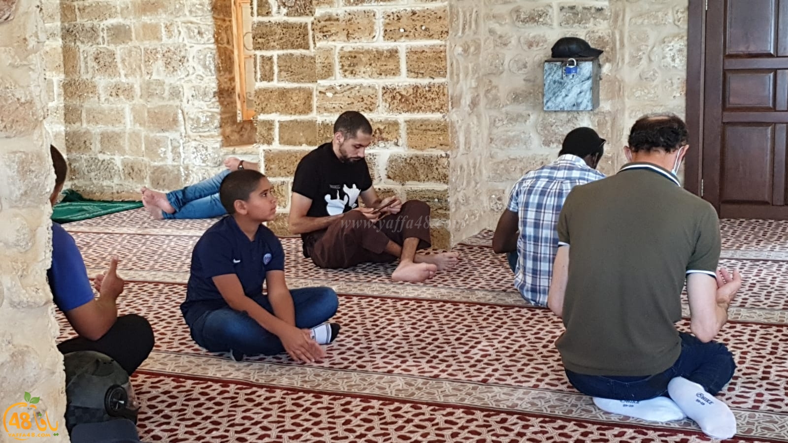  فيديو: خطبة وصلاة الجمعة من مسجد البحر في مدينة يافا 